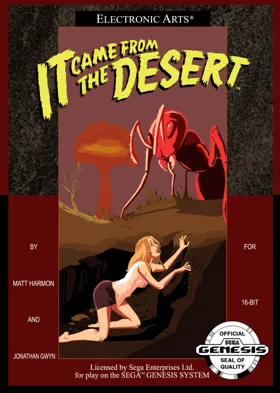 It Came from the Desert (USA) (Proto) box cover front